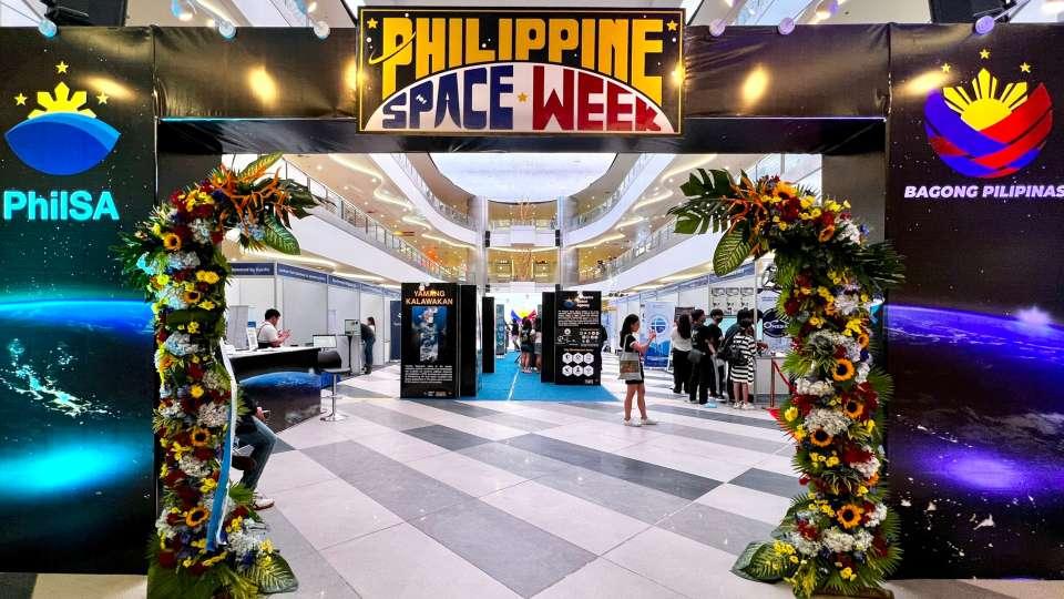 Philippine Space Week kicked off at Gateway Mall 2